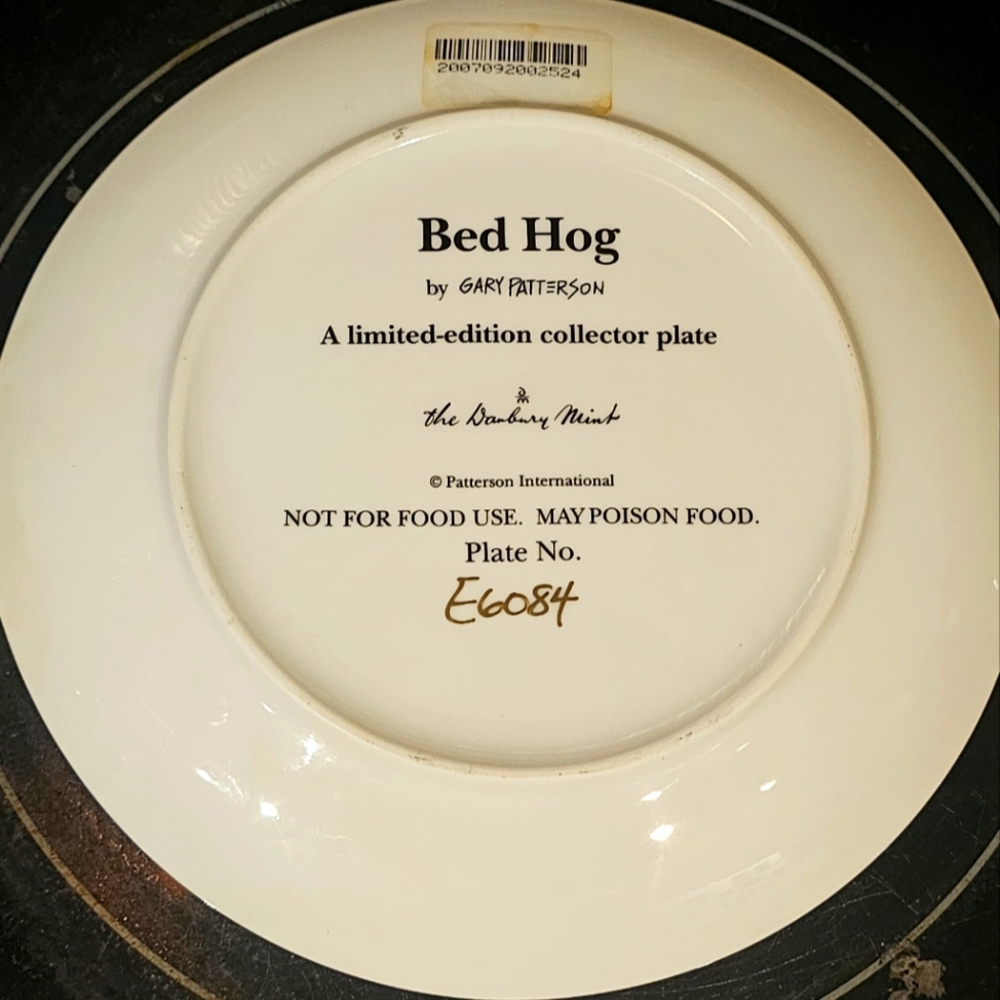 Collectable plate - Picture 3 of 4